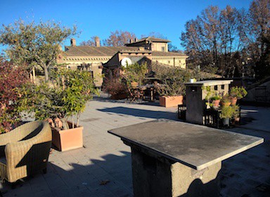 Circolo Scandinavos takterass
